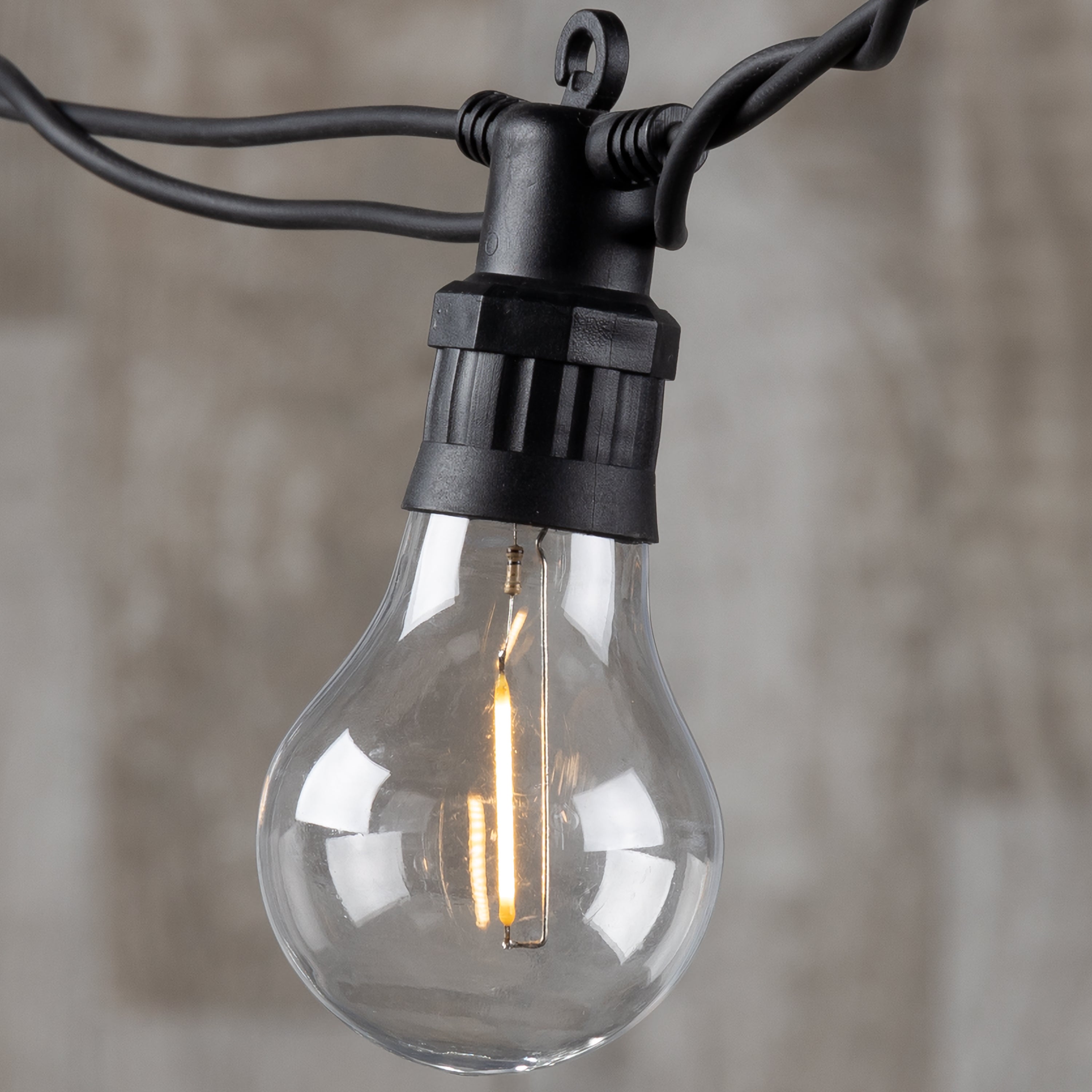 Connectable 14.75 ft. LED Patio String Light